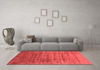 Machine Washable Oriental Red Industrial Rug, wshurb1577red