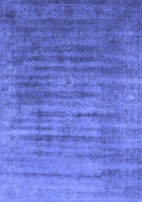 Oriental Blue Industrial Rug, urb1577blu