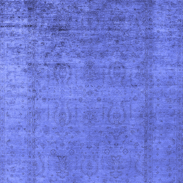 Oriental Blue Industrial Rug, urb1578blu