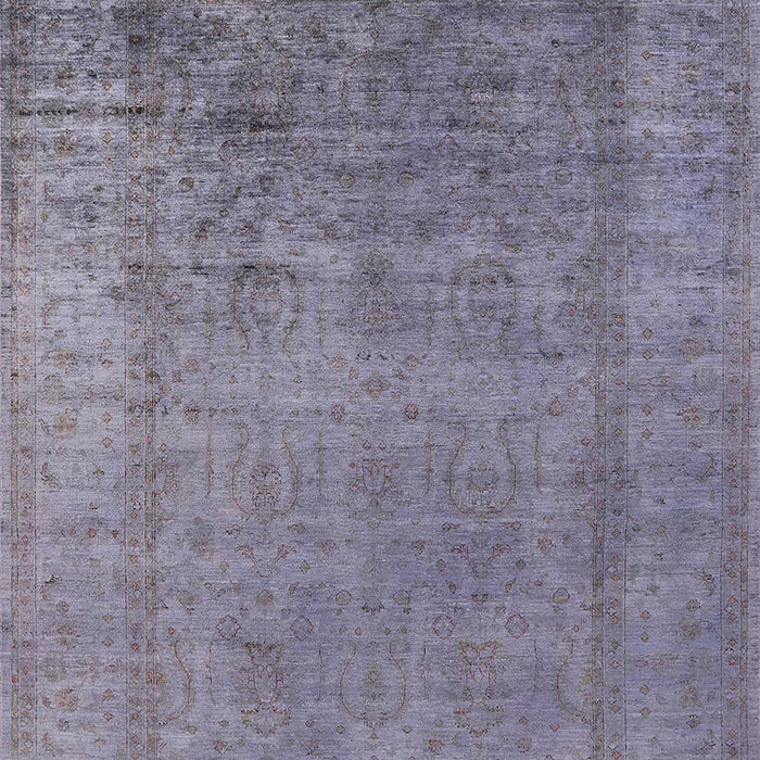 Machine Washable Industrial Modern Grape Purple Rug, wshurb1578