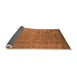 Sideview of Oriental Orange Industrial Rug, urb1578org