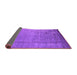 Sideview of Oriental Purple Industrial Rug, urb1578pur