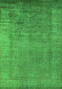 Oriental Green Industrial Rug, urb1578grn