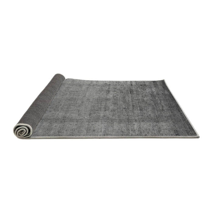 Sideview of Oriental Gray Industrial Rug, urb1578gry