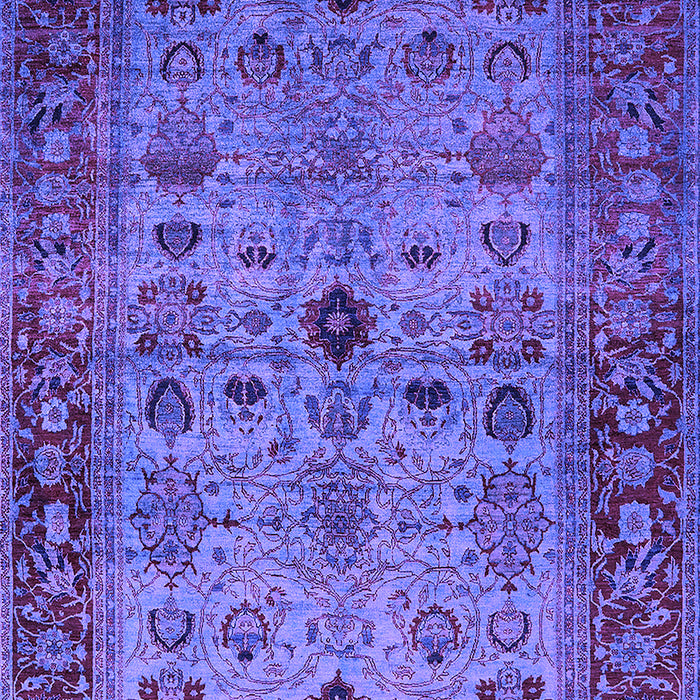 Oriental Purple Industrial Rug, urb1579pur