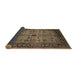 Sideview of Oriental Brown Industrial Rug, urb1579brn