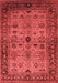 Oriental Red Industrial Area Rugs