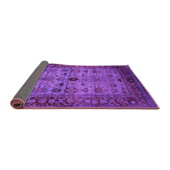 Sideview of Oriental Pink Industrial Rug, urb1579pnk