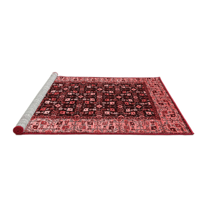 Industrial Red Washable Rugs
