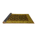 Sideview of Oriental Yellow Industrial Rug, urb1580yw