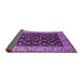 Sideview of Oriental Purple Industrial Rug, urb1580pur