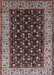 Mid-Century Modern Red Oriental Rug, urb1580