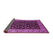 Sideview of Oriental Pink Industrial Rug, urb1580pnk