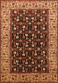 Oriental Orange Industrial Rug, urb1580org