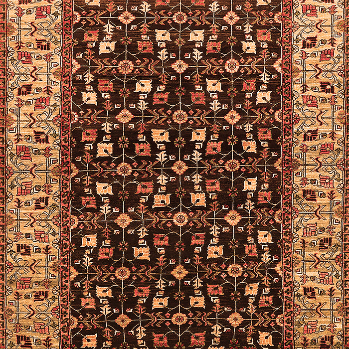Oriental Orange Industrial Rug, urb1580org