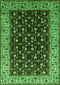 Oriental Green Industrial Rug, urb1580grn