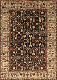 Oriental Brown Industrial Rug, urb1580brn