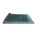 Sideview of Oriental Light Blue Industrial Rug, urb1582lblu