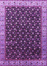 Oriental Purple Industrial Rug, urb1582pur