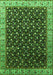 Oriental Green Industrial Rug, urb1582grn