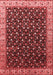 Oriental Red Industrial Area Rugs