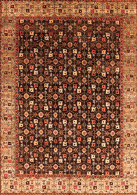 Oriental Orange Industrial Rug, urb1582org