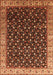 Oriental Orange Industrial Rug, urb1582org