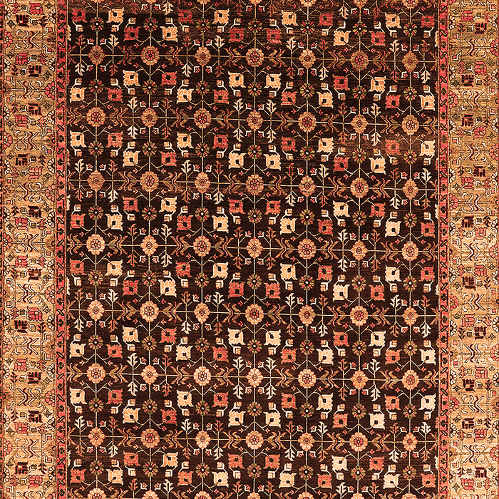 Oriental Orange Industrial Rug, urb1582org