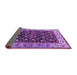 Sideview of Oriental Purple Industrial Rug, urb1583pur