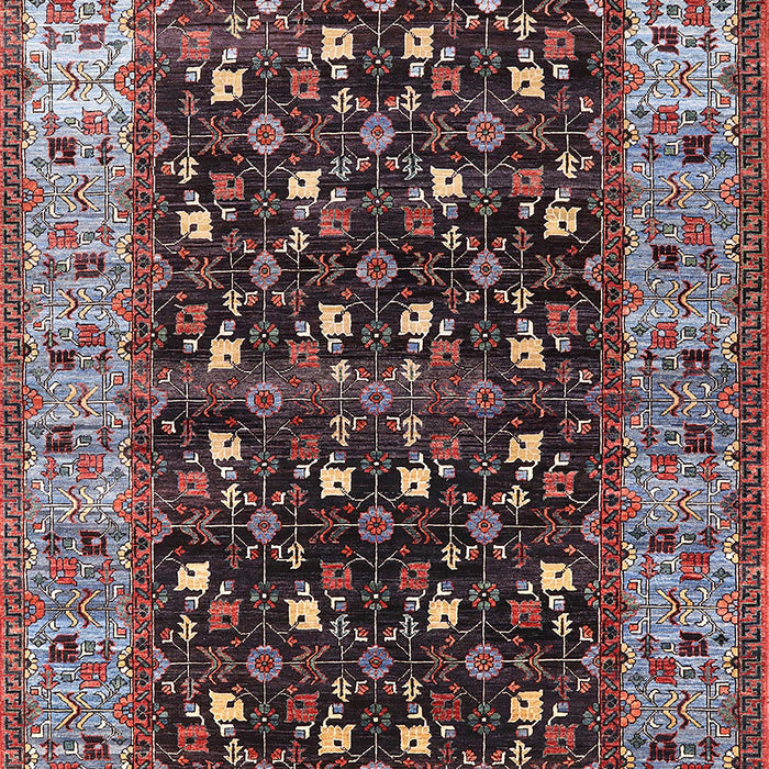 Machine Washable Industrial Modern Gunmetal Gray Rug, wshurb1583