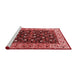 Industrial Red Washable Rugs