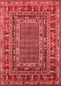 Oriental Red Industrial Rug, urb1584red