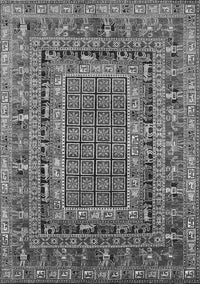 Oriental Gray Industrial Rug, urb1584gry