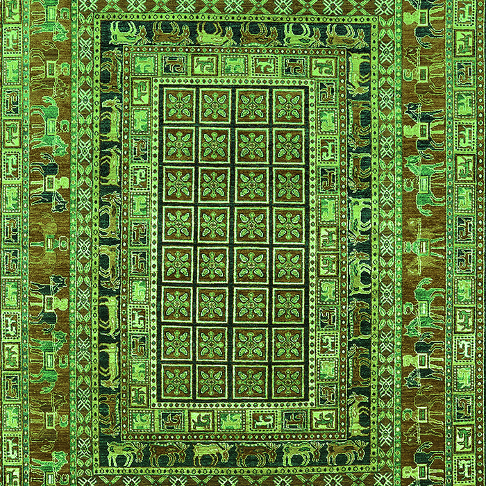 Oriental Green Industrial Rug, urb1584grn