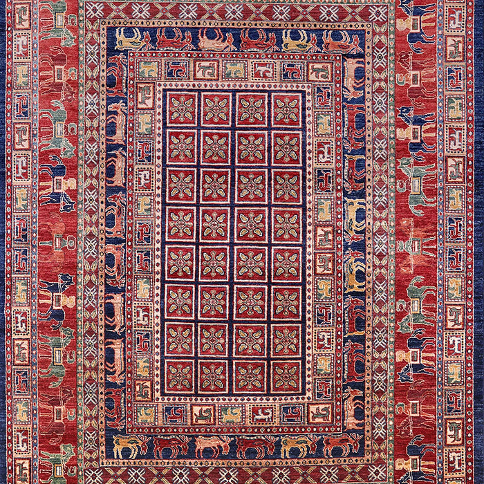 Machine Washable Industrial Modern Rosy Pink Rug, wshurb1584