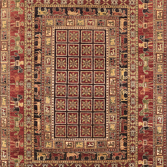 Oriental Brown Industrial Rug, urb1584brn