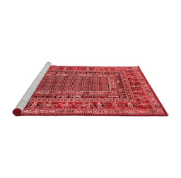 Industrial Red Washable Rugs