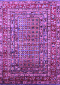 Oriental Purple Industrial Rug, urb1585pur