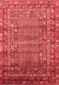 Oriental Red Industrial Rug, urb1585red