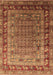 Oriental Brown Industrial Rug, urb1586brn