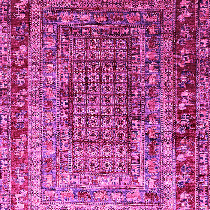 Oriental Pink Industrial Rug, urb1586pnk