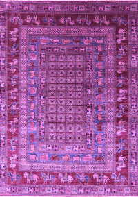 Oriental Purple Industrial Rug, urb1586pur