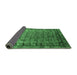 Sideview of Oriental Emerald Green Industrial Rug, urb1586emgrn