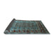 Sideview of Oriental Light Blue Industrial Rug, urb1586lblu