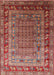 Mid-Century Modern Red Oriental Rug, urb1586