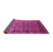 Sideview of Oriental Pink Industrial Rug, urb1586pnk