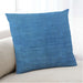 Lifestyle Image of Mid-Century Modern Urban Square Neon Blue Throw Pillow, 18 inch by 18 inch, pwurb1587