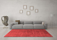 Machine Washable Oriental Red Industrial Rug, wshurb1587red