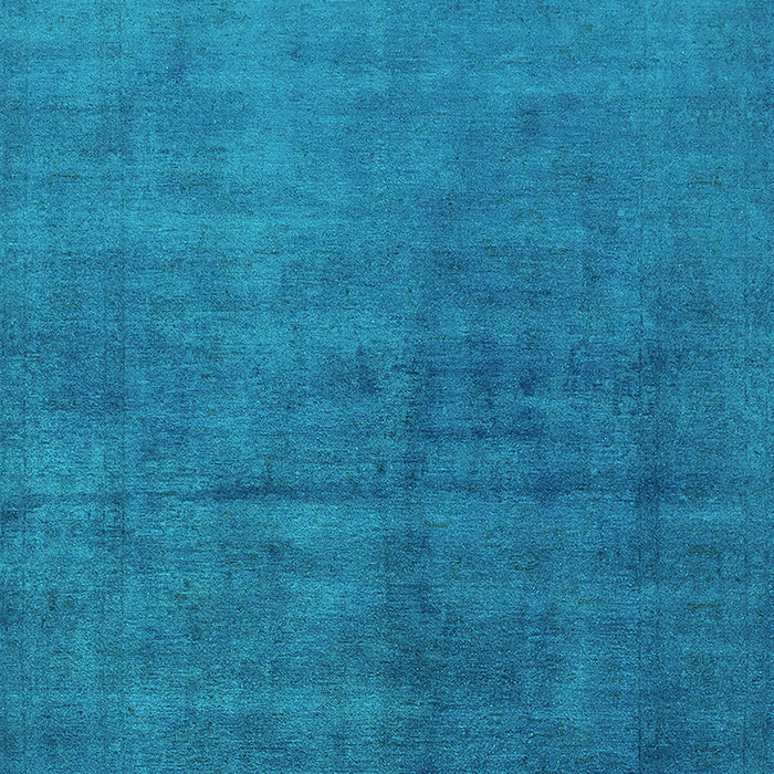 Machine Washable Oriental Turquoise Industrial Area Rugs, wshurb1587turq
