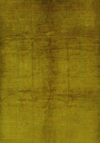 Oriental Yellow Industrial Rug, urb1588yw